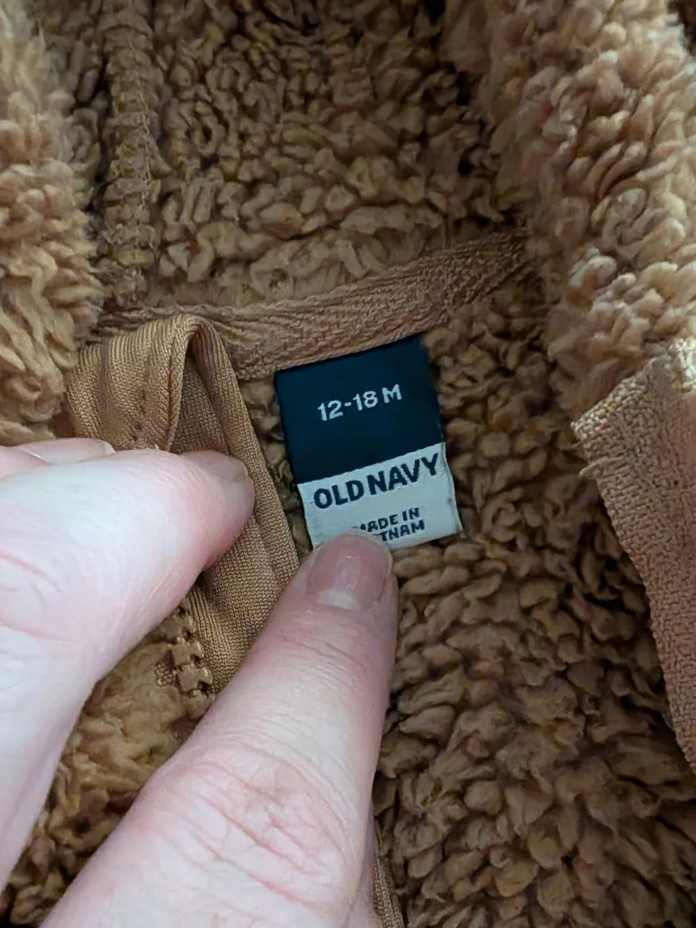 Old Navy Teddy Ear Baby Jacket 12/18month